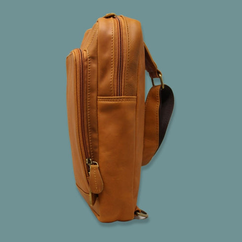 Anshuman Genuine Leather Mini Backpack Rank